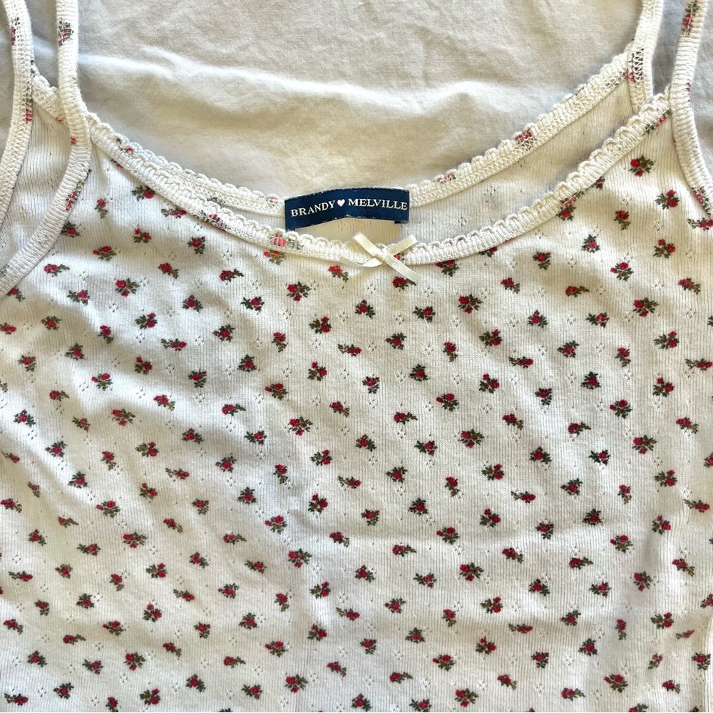 COPY - Brandy Melville floral tank